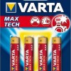 Varta Max Tech Αλκαλικές Μπαταρίες AAA 1.5V 4τμχ