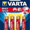 Varta Max Tech Αλκαλικές Μπαταρίες AAA 1.5V 4τμχ