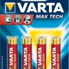 Varta Max Tech Αλκαλικές Μπαταρίες AAA 1.5V 4τμχ