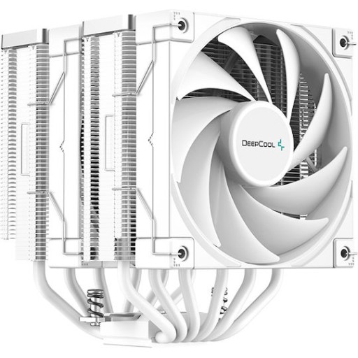 Deepcool AK620 Ψύκτρα Επεξεργαστή Διπλού Ανεμιστήρα για Socket AM4/1200/115x Λευκή