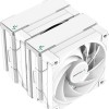 Deepcool AK620 Ψύκτρα Επεξεργαστή Διπλού Ανεμιστήρα για Socket AM4/1200/115x Λευκή
