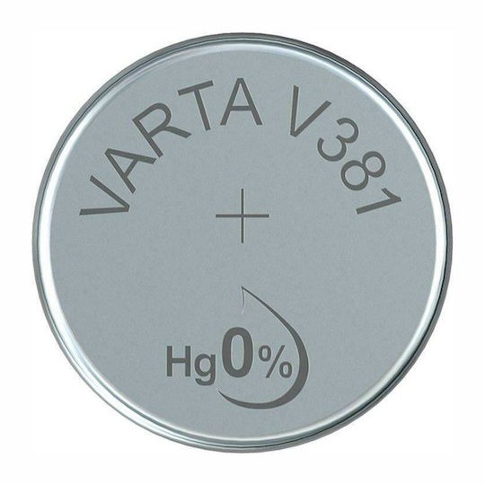 Varta V381 Μπαταρία Silver Oxide Ρολογιών SR55 1.55V 1τμχ