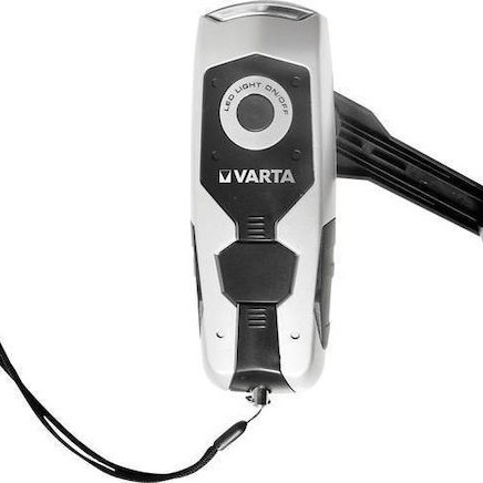 Varta Επαναφορτιζόμενος Φακός LED IPX4 με Μέγιστη Φωτεινότητα 28lm