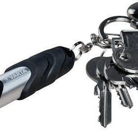 Varta Επαναφορτιζόμενος Φακός Μπρελόκ LED με Μέγιστη Φωτεινότητα 12lm