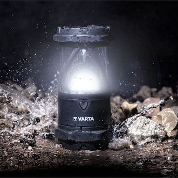 Varta Indestructible L30 Pro Φανάρι Led Μπαταρίας για Camping Αδιάβροχο με Φακό 450lm 5W