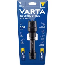 Varta Pro Φακός LED IP67 με Μέγιστη Φωτεινότητα 350lm Indestructible F20 Pro
