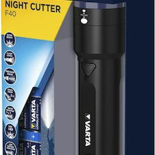Varta Φακός LED IPX4 με Μέγιστη Φωτεινότητα 400lm Night Cutter F40
