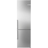 Bosch Ψυγειοκαταψύκτης 363lt Total NoFrost Υ203xΠ60xΒ66.5εκ. Inox KGN39VIBT