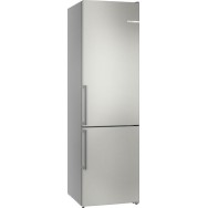 Bosch Ψυγειοκαταψύκτης 363lt Total NoFrost Υ203xΠ60xΒ66.5εκ. Inox KGN39VIBT