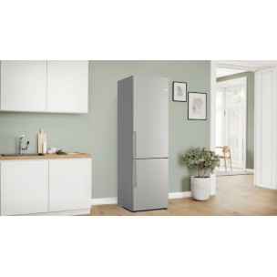 Bosch Ψυγειοκαταψύκτης 363lt Total NoFrost Υ203xΠ60xΒ66.5εκ. Inox KGN39VIBT