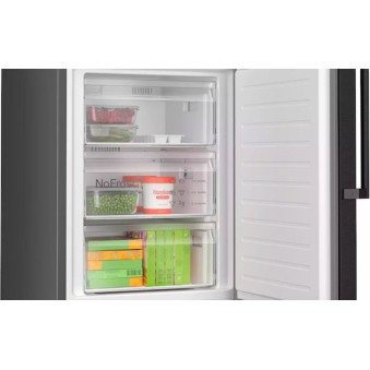 Bosch Ψυγειοκαταψύκτης 363lt NoFrost Υ203xΠ60xΒ66.5εκ. Inox KGN39VXCT