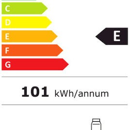 Bosch Εντοιχιζόμενο Μονόπορτο Ψυγείο 204lt Υ122.5xΠ56xΒ55εκ. Λευκό KIR41NSE0