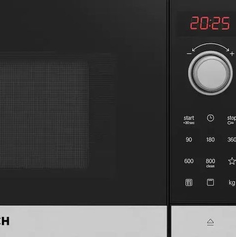 Bosch Φούρνος Μικροκυμάτων με Grill 20lt Μαύρος