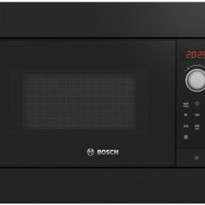 Bosch Εντοιχιζόμενος Φούρνος Μικροκυμάτων 20lt Μαύρος