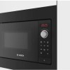 Bosch Εντοιχιζόμενος Φούρνος Μικροκυμάτων 20lt Μαύρος
