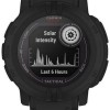 Garmin Instinct 2 Solar Tactical Edition 45mm Αδιάβροχο Smartwatch με Παλμογράφο (Black)