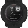 Garmin Instinct 2 Solar Tactical Edition 45mm Αδιάβροχο Smartwatch με Παλμογράφο (Black)