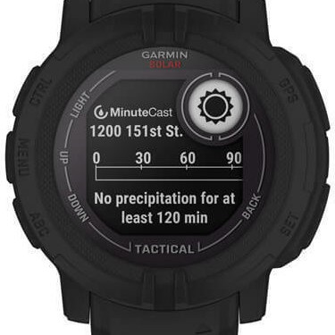 Garmin Instinct 2 Solar Tactical Edition 45mm Αδιάβροχο Smartwatch με Παλμογράφο (Black)