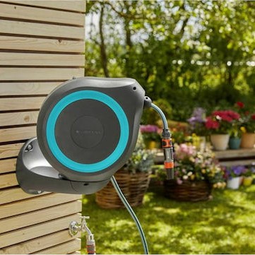 Gardena Αυτόματη Ανέμη Ποτίσματος Τοίχου με Λάστιχο 20m Μ