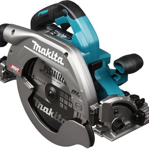 Makita Δισκοπρίονο 40V 2x5Ah με Σύστημα Αναρρόφησης