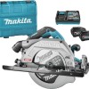 Makita Δισκοπρίονο 40V 2x5Ah με Σύστημα Αναρρόφησης
