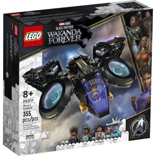 Lego Marvel Shuri's Sunbird για 8+ Ετών