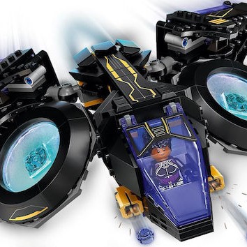 Lego Marvel Shuri's Sunbird για 8+ Ετών