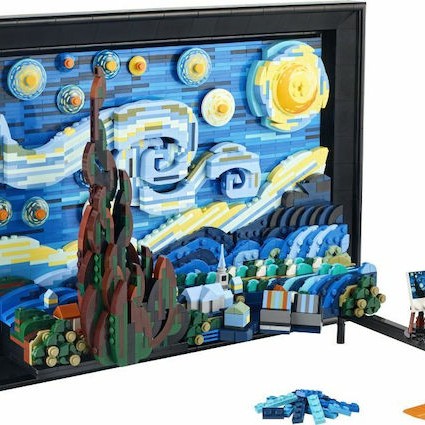 Lego Ideas Vincent Van Gogh: The Starry Night για 18+ Ετών