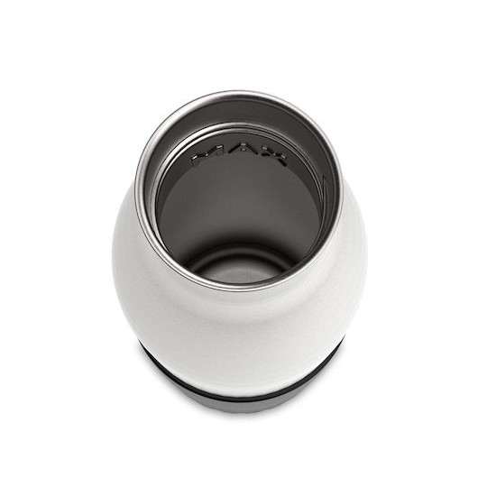 Emsa Μπουκάλι Νερού Γυάλινο με Βιδωτό Καπάκι Μαύρο 700ml