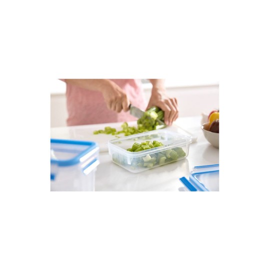 Emsa Σετ Δοχεία Φαγητού Πλαστικά Μπλε 3τμχ