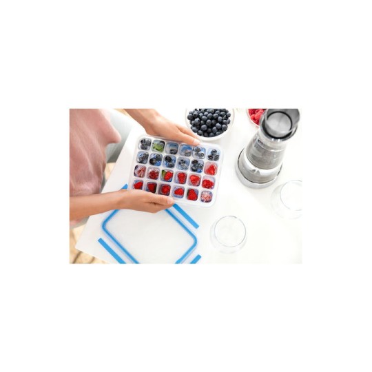 Emsa Σετ Δοχεία Φαγητού Πλαστικά Μπλε 3τμχ