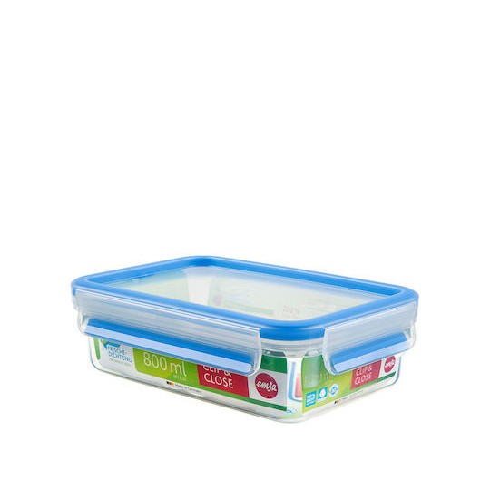 Emsa Clip Δοχείο Φαγητού Πλαστικό Διάφανο 800ml