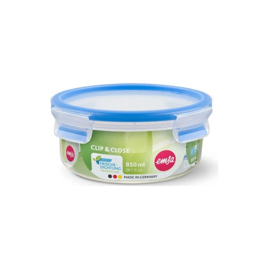 Emsa Δοχείο Φαγητού Πλαστικό Μπλε 16.7x16.7cm