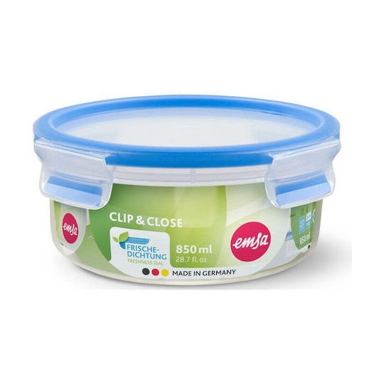 Emsa Δοχείο Φαγητού Πλαστικό Μπλε 16.7x16.7cm