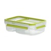 Emsa Clip & Go Δοχείο Φαγητού Πλαστικό Πράσινο 600ml