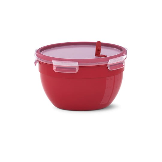 Emsa Clip & Micro Δοχείο Φαγητού Πλαστικό Κόκκινο 2.6lt