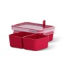 Emsa Clip Δοχείο Φαγητού Πλαστικό Κόκκινο 33.8x19.5cm
