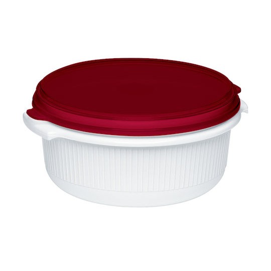 Emsa Micro Σετ Δοχεία Φαγητού Πλαστικά Κόκκινα 13.5cm 3τμχ