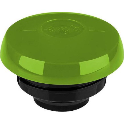 Emsa Jug Quick Press Translucent Κανάτα Θερμός Πλαστικό 1lt Πράσινο με Λαβή