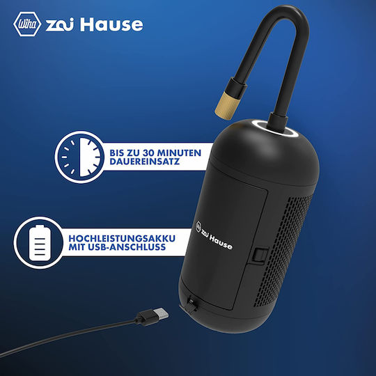 Wiha Τρόμπα Αυτοκινήτου 150PSI με Καλώδιο Αναπτήρα 12V