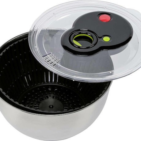Emsa Salad Spinner Σουρωτήρι Λαχανικών από Ανοξείδωτο Ατσάλι 27.8x26.5cm