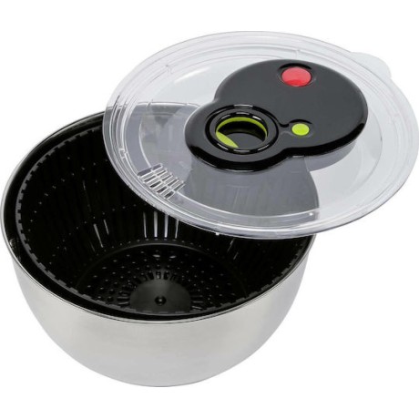 Emsa Salad Spinner Σουρωτήρι Λαχανικών από Ανοξείδωτο Ατσάλι 27.8x26.5cm