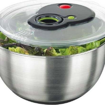 Emsa Salad Spinner Σουρωτήρι Λαχανικών από Ανοξείδωτο Ατσάλι 27.8x26.5cm