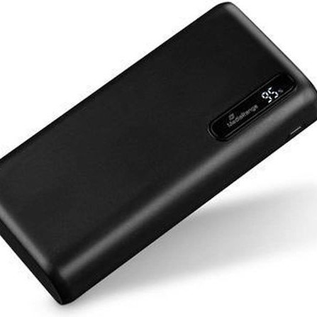 MediaRange MR756 Power Bank 20000mAh με 2 Θύρες USB-A και Θύρα USB-C Power Delivery / Quick Charge 3.0 Μαύρο