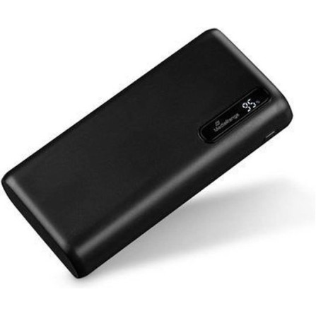 MediaRange MR756 Power Bank 20000mAh με 2 Θύρες USB-A και Θύρα USB-C Power Delivery / Quick Charge 3.0 Μαύρο