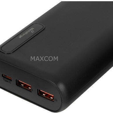 MediaRange MR756 Power Bank 20000mAh με 2 Θύρες USB-A και Θύρα USB-C Power Delivery / Quick Charge 3.0 Μαύρο