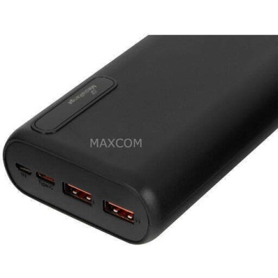 MediaRange MR756 Power Bank 20000mAh με 2 Θύρες USB-A και Θύρα USB-C Power Delivery / Quick Charge 3.0 Μαύρο