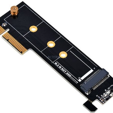 Silverstone ECM25 M.2 port (M key) - PCIe x4 Μαύρο (SST-ECM25-V2)