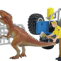 Schleich-S Παιχνίδι Μινιατούρα Σετ Off-Road Vehicle With Dino Outpost για 4+ Ετών 13εκ.