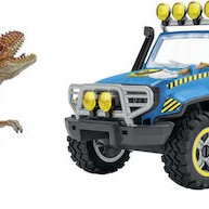 Schleich-S Παιχνίδι Μινιατούρα Σετ Off-Road Vehicle With Dino Outpost για 4+ Ετών 13εκ.